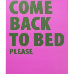 Tableau encadré Come Back To Bed 40x50cm