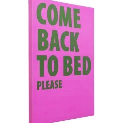 Tableau encadré Come Back To Bed 40x50cm