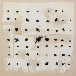 Tableau encadré Creative Dots 120x120cm