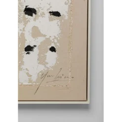 Tableau encadré Creative Dots 120x120cm