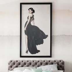 Tableau encadré Diva 100x172cm