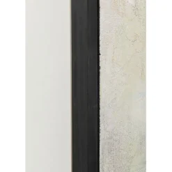 Tableau encadré Dust doré 120x120cm