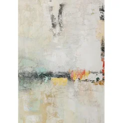 Tableau encadré Dust doré 120x120cm