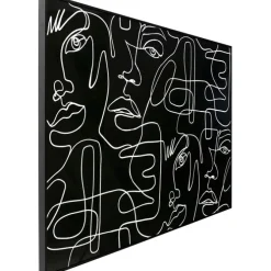Tableau encadré Faccia Arte Drawing 150x100cm