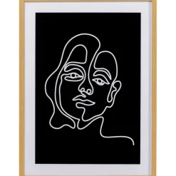 Tableau encadré Faccia Arte Woman 60x80cm