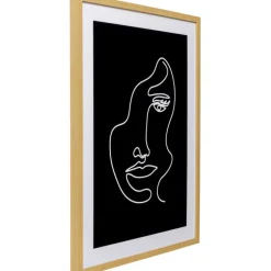 Tableau encadré Faccia Arte Woman 60x80cm