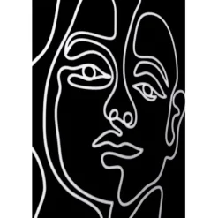 Tableau encadré Faccia Arte Woman 60x80cm