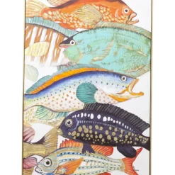 Tableau encadré Fish Meeting Two 75x100cm