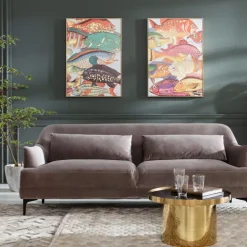 Tableau encadré Fish Meeting Two 75x100cm