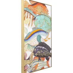 Tableau encadré Fish Meeting Two 75x100cm
