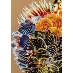Tableau encadré Flower Hair 120x120cm