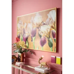 Tableau encadré Iris 100x150cm