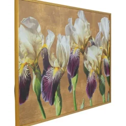 Tableau encadré Iris 100x150cm