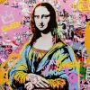 Tableau encadré La Viva Woman 100x100cm
