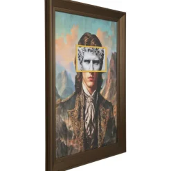 Tableau encadré LED Art Gentleman 80x100cm