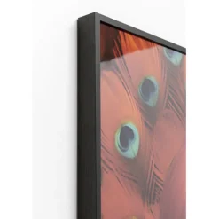 Tableau encadré LED Fancy Red Lady 120x80cm