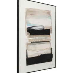 Tableau encadré Lontano beige 90x120cm