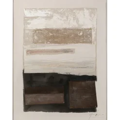 Tableau encadré Lontano marron 90x120cm
