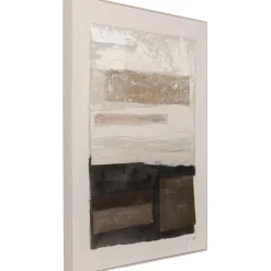 Tableau encadré Lontano marron 90x120cm