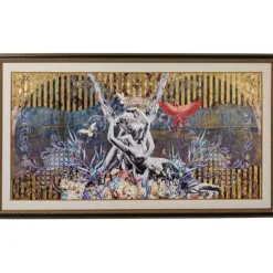 Tableau encadré Lovers 266x150cm