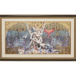 Tableau encadré Lovers 180x106cm