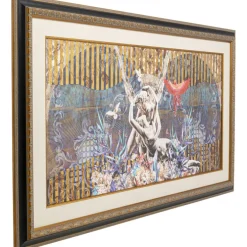 Tableau encadré Lovers 180x106cm