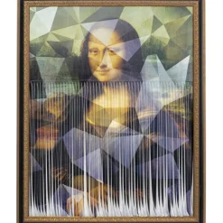 Tableau encadré Mademoiselle Lisa 130x163cm