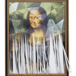 Tableau encadré Mademoiselle Lisa 130x163cm