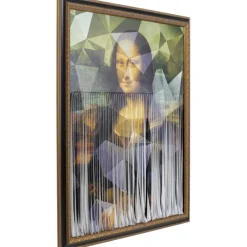Tableau encadré Mademoiselle Lisa 130x163cm