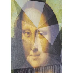 Tableau encadré Mademoiselle Lisa 130x163cm