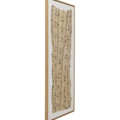 Tableau encadré Native Spirals 50x150cm
