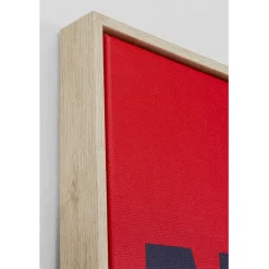 Tableau encadré Need Money 80x80cm