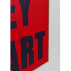Tableau encadré Need Money 80x80cm