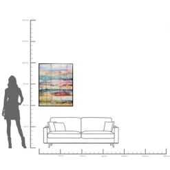 Tableau encadré Orizzonte 80x100cm