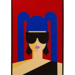 Tableau encadré Party Girl 60x90cm