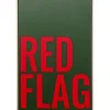 Tableau encadré Red Flag 40x60cm
