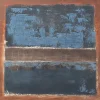 Tableau encadré Silence bleu 120x120cm