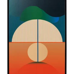 Tableau encadré Sunrise 75x100cm