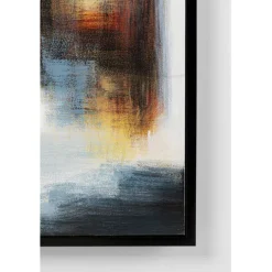 Tableau encadré Visione Front 100x100cm