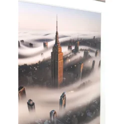 Tableau Frame NY Storm 90x100cm