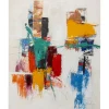 Tableau sur toile Be Happy 150x120cm