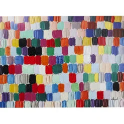 Tableau sur toile Colorful Dots 200x140cm