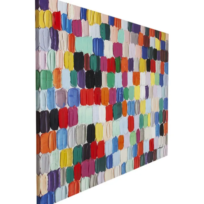 Tableau sur toile Colorful Dots 200x140cm