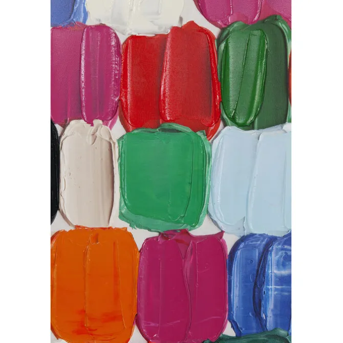 Tableau sur toile Colorful Dots 200x140cm