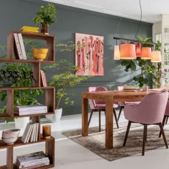 Tableau sur toile Flamingo Meeting 90x120cm