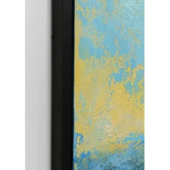 Tableau sur toile Jardin bleu 125x215cm