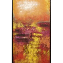 Tableau sur toile Jardin rouge 125x215cm