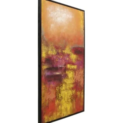 Tableau sur toile Jardin rouge 125x215cm