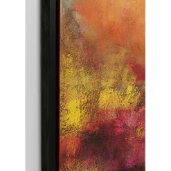Tableau sur toile Jardin rouge 125x215cm