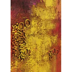 Tableau sur toile Jardin rouge 125x215cm